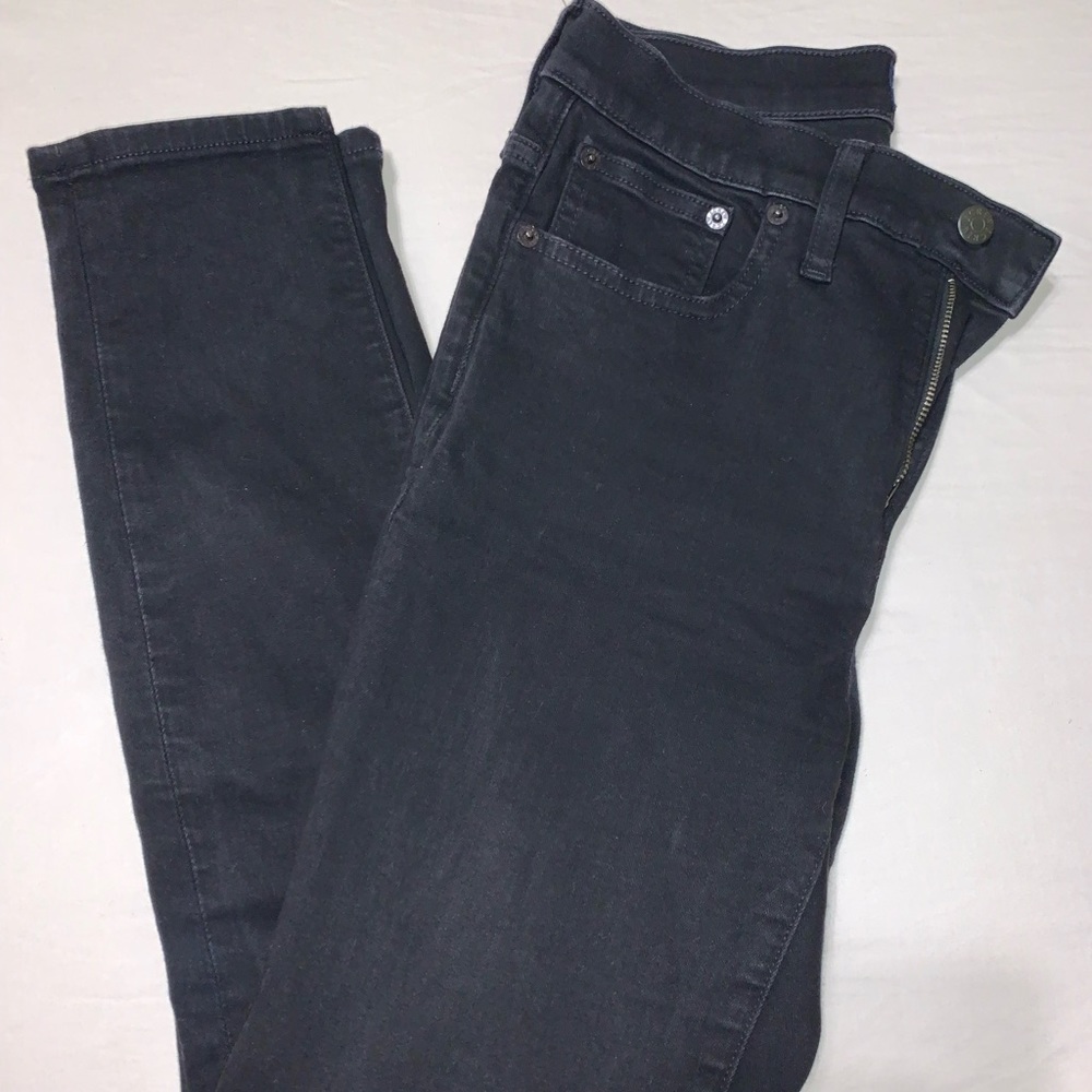 J Crew black skinny jeans business casual